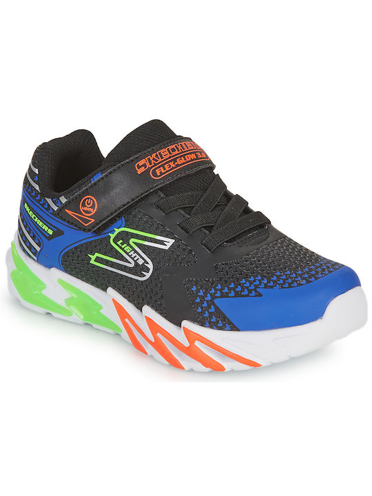 Skechers Αθλητικα Flex-Glow Bolt Black/Blue s lights