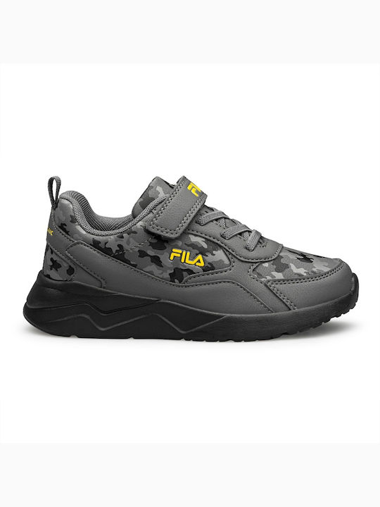 Fila Αθλητικα Memory Sugarbush Nanobionic V S/N 3AF33035-305 Monument/Black/Yellow