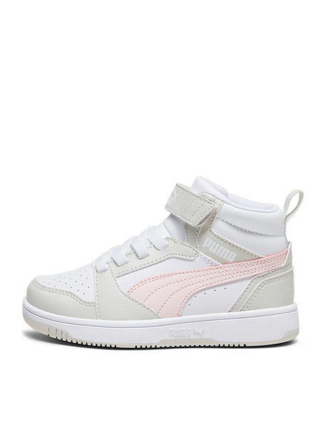 Puma Αθλητικο Ημιμποτο 393832 04 Puma Rebound V6 Mid Ac+Ps Puma White-Frosty Pink-Gray