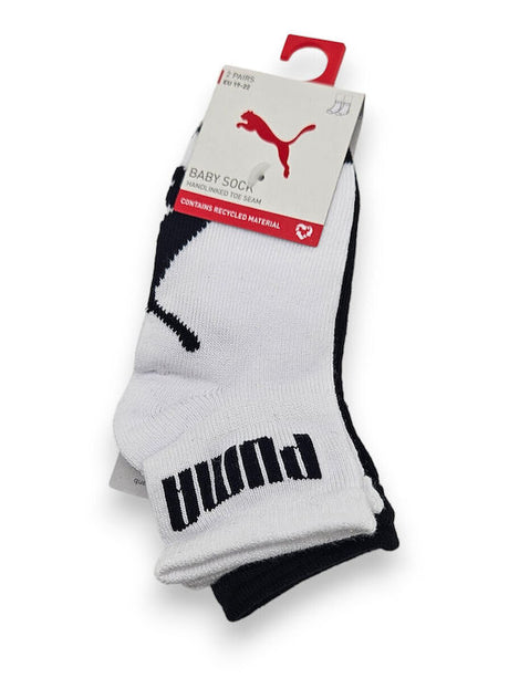 Puma Baby Sock Handlinked Toe Seam 701225851 001 Black/White