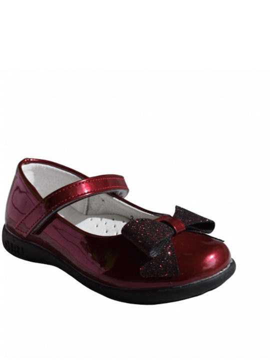 Touiti Ballerinas 342620 Bordeaux Patent Leather