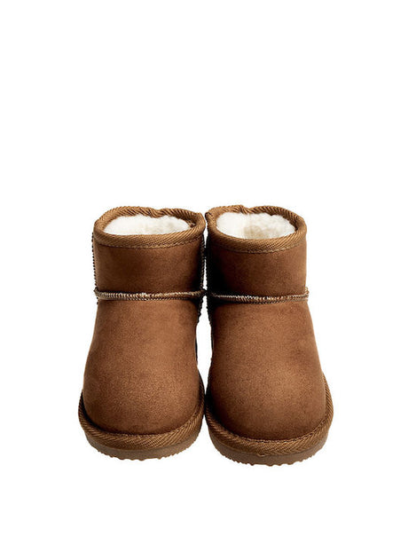 Conguitos Fur Boots OSSH140111-TAN Tan