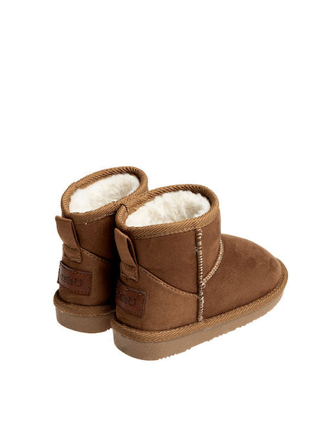 Conguitos Fur Boots OSSH140111-TAN Tan