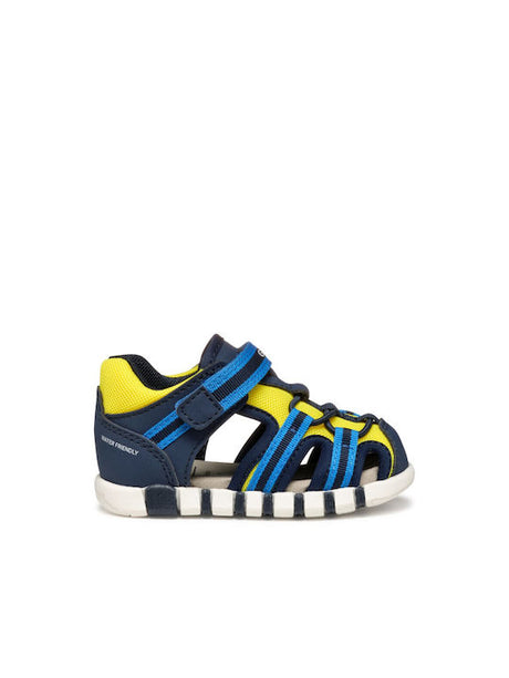 GEOX B555PA-05014-C4502 SANDAL navy-yellow