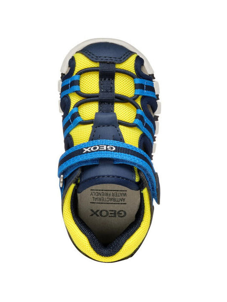 GEOX B555PA-05014-C4502 SANDAL navy-yellow