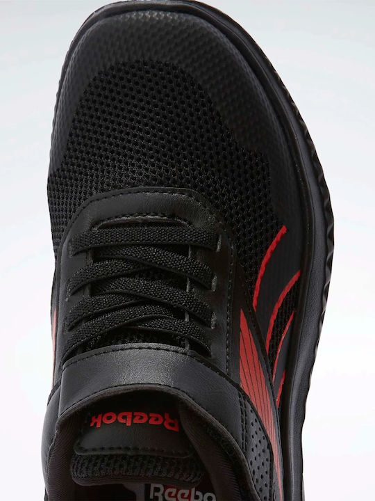 Reebok 100209181 Rush Runner 5 Elastic Lace & Top Strap black-red-grey