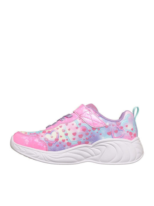 Skechers Παιδικά Sneakers Ροζ 303063l/pkmt