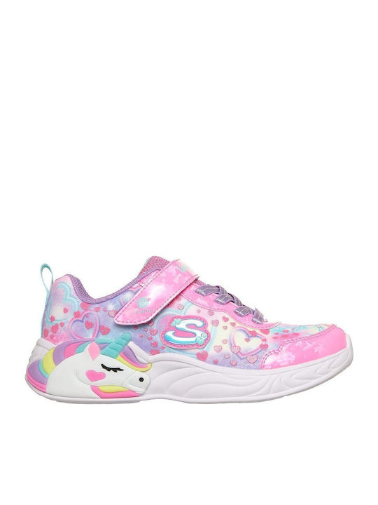 Skechers Παιδικά Sneakers Ροζ 303063l/pkmt