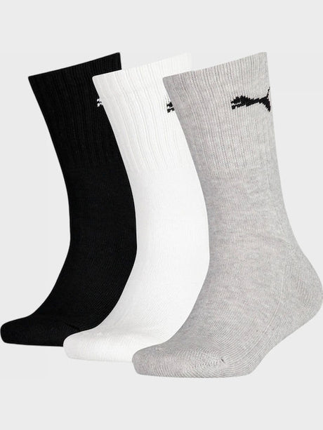 Puma Αθλητικές Παιδικές Κάλτσες Μακριές Junior 3P Collection Πολύχρωμες 3 Ζευγάρια