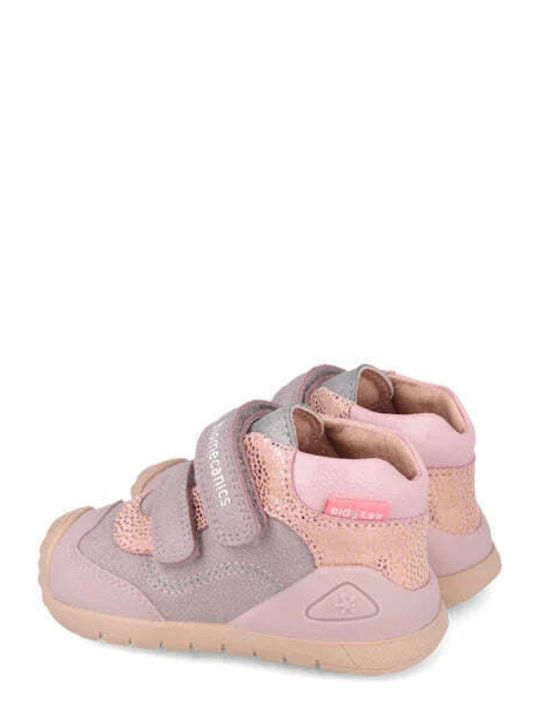 Biomecanics Παιδικά Sneakers High Ανατομικά με Σκρατς 261133-b376 LILIUM