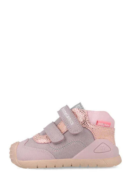 Biomecanics Παιδικά Sneakers High Ανατομικά με Σκρατς 261133-b376 LILIUM