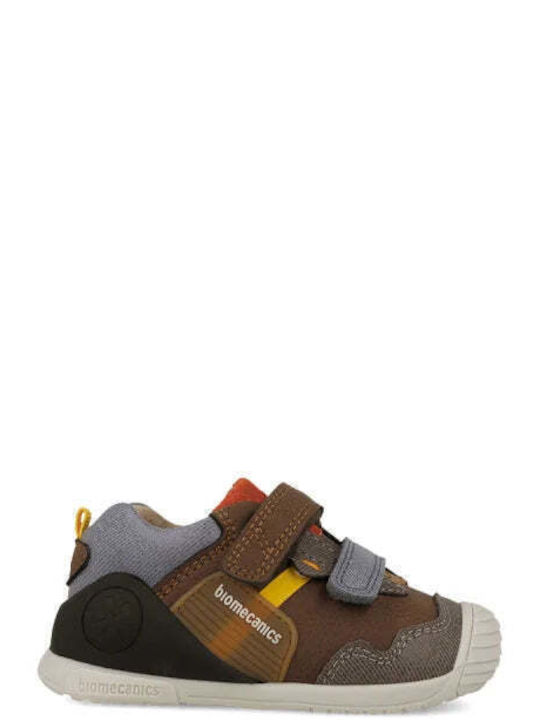 Biomecanics Παιδικά Sneakers High Ανατομικά με Velcro 261123-C903