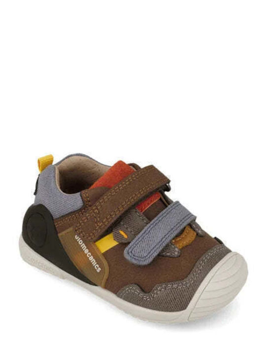 Biomecanics Παιδικά Sneakers High Ανατομικά με Velcro 261123-C903