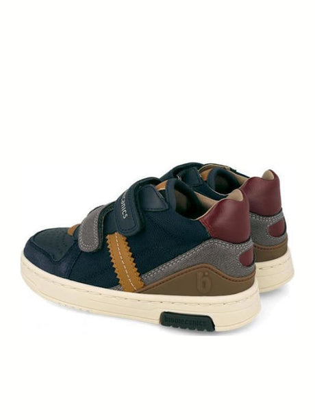 Biomecanics Παιδικά Sneakers High Ανατομικά με Σκρατς  261211-a183 OCEAN