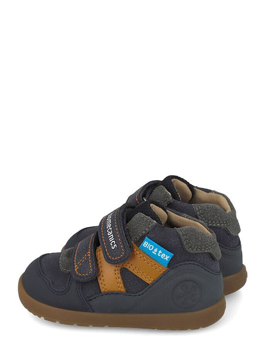 Biomecanics Παιδικά Sneakers High Ανατομικά με Velcro 261152-A089