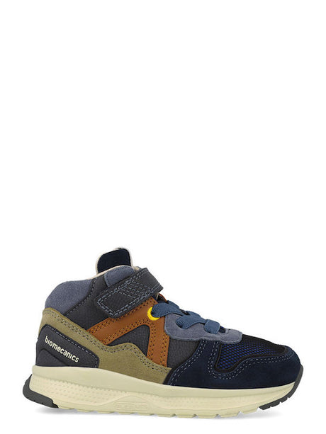 Biomecanics Παιδικά Sneakers High Ανατομικά με velcro 261253-a089