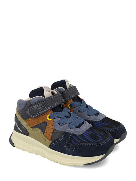 Biomecanics Παιδικά Sneakers High Ανατομικά με velcro 261253-a089