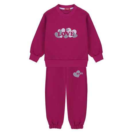 DOMER 4656 Παιδικό Σετ Φόρμας  Βιολετί