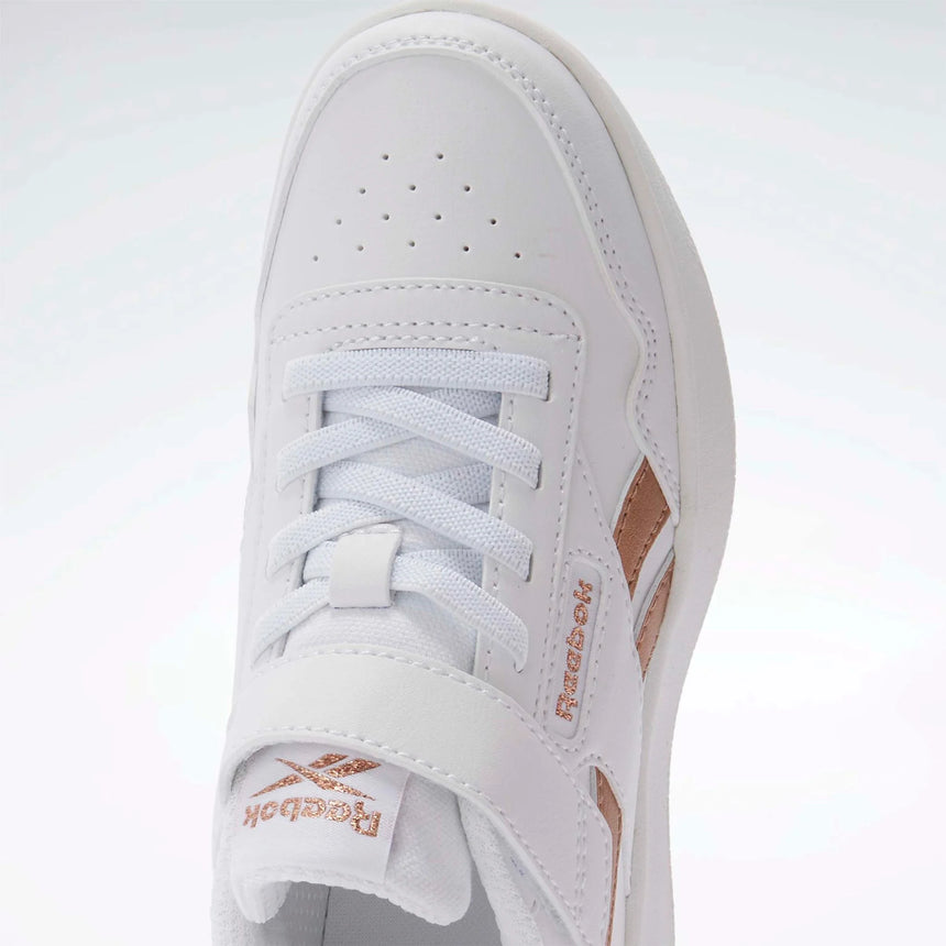 Reebok 100211098 Court Advance Elastic & Top Strap white-rose-gold