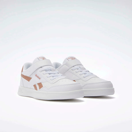 Reebok 100211098 Court Advance Elastic & Top Strap white-rose-gold