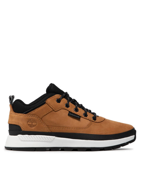 Timberland Field Trekker Δερμάτινα Παιδικά Μποτάκια με Κορδόνια Καφέ TB0A2GN1231