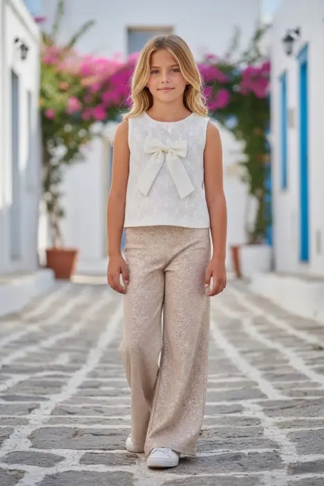 Restart For Kids Παιδικό Σετ Παντελόνα Κορίτσι  26-11021