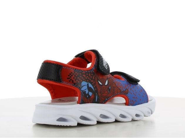 DISNEY SP013849 SPIDERMAN MARVEL SANDAL με φώτακια red-blue