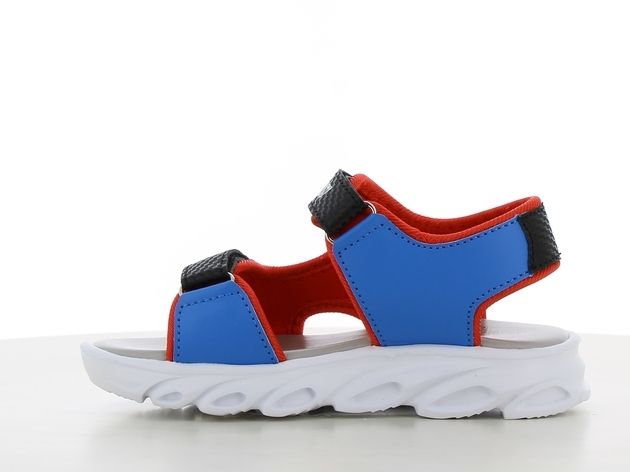 DISNEY SP013849 SPIDERMAN MARVEL SANDAL με φώτακια red-blue
