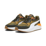 Puma X-Ray Speed Natural Jr Olive-White-Black-Myrtle 393310 02