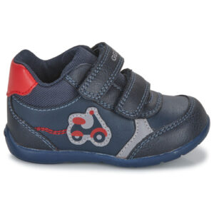 Geox B Elthan B.A-Wax.Synt+Synt Navy/Red