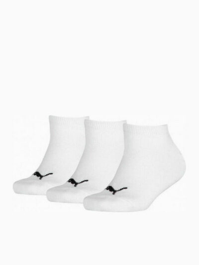 Puma Socks Kids Sneaker 194010001 300 Soft Cotton 3 Pack White