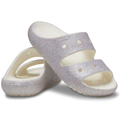 Crocs Σαγιοναρες Classic Glitter Sandal V2 K 209705-9di