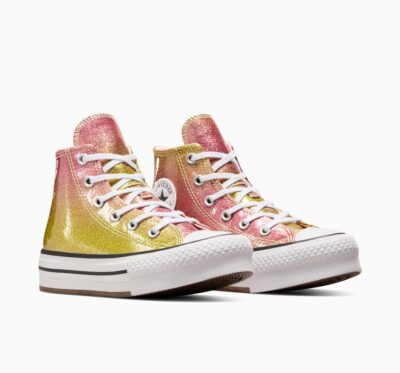 Converse Παιδικά Sneakers High A07697C Like Butter/Donut Glaze/White